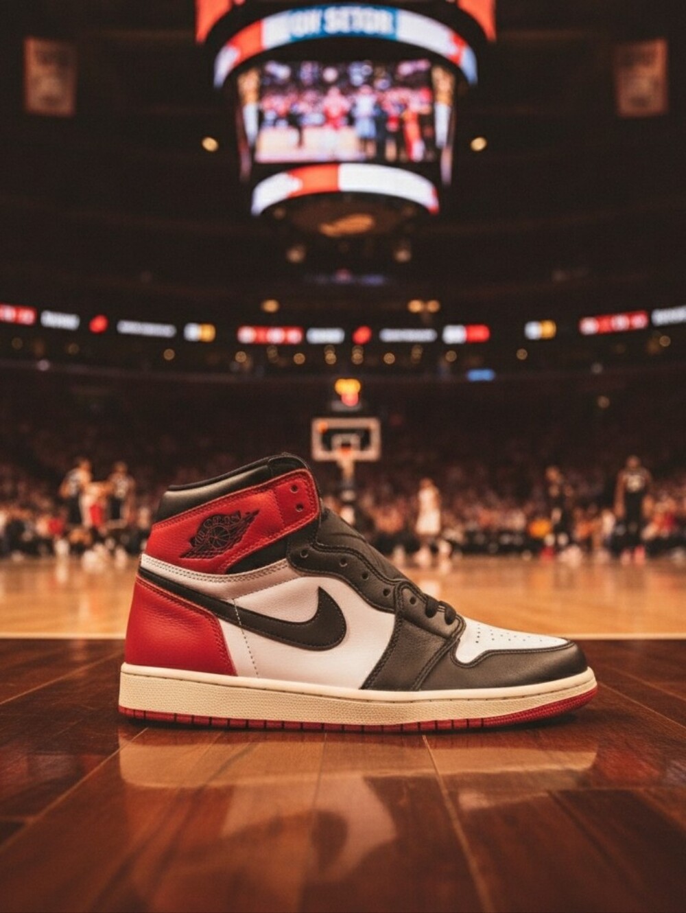 Jordan 1 Retro High OG "Black Toe" Nike's